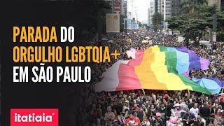 PARADA DO ORGULHO LGBTQIA+ EM SÃO PAULO REÚNE PESSOAS DE TODO O PAÍS NESTE DOMINGO