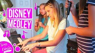 DISNEY PRINCESS MEDLEY - VOCAL EXERCISES WITH MOM!!
