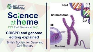 CRISPR and genome editing explained | Science at Home | Royal Society of Biology