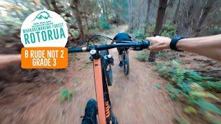 A great beginner trail - B Rude Not 2, Rotorua