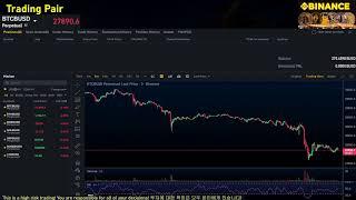 Live) 코인선물 비트/이더 Trading Futures