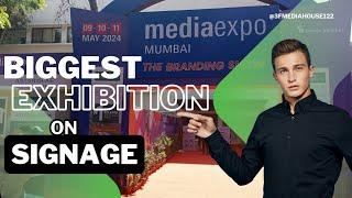 Media Expo 2024, 9-11 May 2024 at NESCO Goregaon Mumbai #Media expo 2024 mumbai digital signage