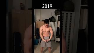 5년 동안 운동에 인생을 갈아 넣으면 생기는 일 #naturalbodybuilding  #shorts #workout  #transformation