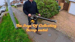 the joys of collecting scrap metal #recycling #free #streetscrapping