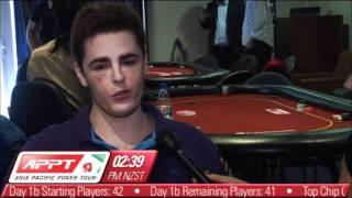 APPT Snowfest 2011: Day 1b First Break Update with Dale Philip - PokerStars