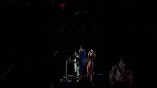 Joe Jonas reveals sex of couple’s baby onstage at Jonas Brothers concert in Arlington, Texas