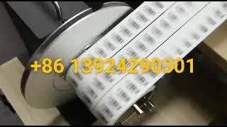 Printing Nylon/Satin/Taffeta Care Labels in one time with Wash ribbon.