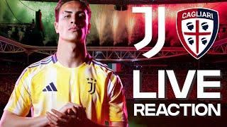  WATCH NOW: JUVENTUS vs CAGLIARI | LIVE REACTION