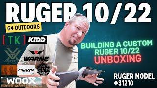 Ruger 10/22 Carbine Model 31210 Unboxing | The Build Begins ► TandemKross, Volquartsen, Kidd, Vortex