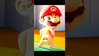 Baby Mario Hates Bathing  Super Mario Odyssey Story #mario #shorts