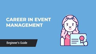 Career in Event Management