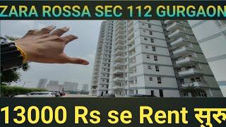 Zara Rossa Flat 2 Bhk for Rent in Gurgaon Sector 112 | Dwarka expressway Par Flat in Rent 13000 Rs