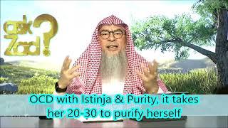 OCD with Istinja & Purity, it takes her 20-30 mins to purify herself️