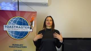 How to prepare for Ice breaker Toastmasters