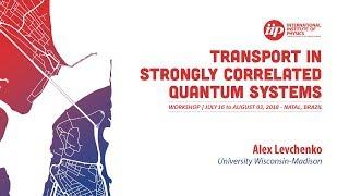 Hydrodynamic flows of non-Fermi liquids: Magnetotransport and bilayer drag - Alex Levchenko