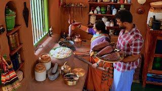 Traditional Village Food - Cooking Banana Flower || A Day In Our Life - The Traditional Life