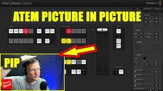 ATEM Picture In Picture (PIP) | How to Adjust |ATEM Mini Pro Tutorial