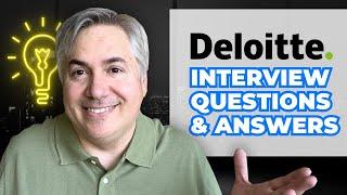 Deloitte Interview Questions and Answers (Pass In 2025!)