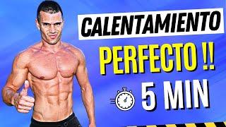 ️ CALENTAMIENTO para HACER EJERCICIO En Casa 5 MINUTOS  Rutina 5 Minutos [ANTES de ENTRENAR]