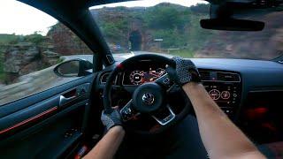 VW Golf GTI TCR | RAW POV Mountain Drive INSANE GRIP