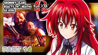 Gremory Clan react to Issei as KRATOS "Part 14" || GOW Ragnarök||- Gacha Club React