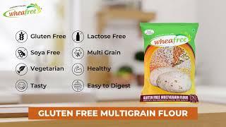 Wheafree Gluten Free Multigrain Flour | Soya Free | Lactose Free | Nuts Free | Vegetarian | Tast