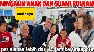 SEDIH NINGGALIN ANAK DAN SUAMI PULKAM! PERJALANAN LEBIH DARI 15 JAM SAMPAI SINGAPORE!