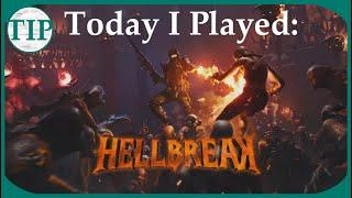 Fantastic New Doom-like Arena Shooter (Today I Played: HELLBREAK)