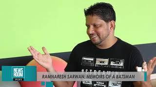 Interview with Ramnaresh Sarwan.. Moderator Avenash Ramzan