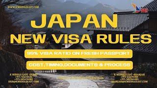 Japan New Visa Rules Sep 2024 || 99% Visa Ratio || Documents || Time & Cost.