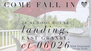 Homes For Sale ~ 28 Schoolhouse Landing, East Granby, CT 06026