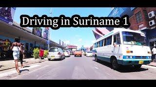 2017 - Driving in Suriname (1/2) - Going to Fort Nieuw Amsterdam