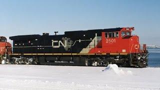 CN's Dash 9 locomotives