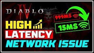 How to Fix Diablo 4 HIGH Latency & Ping Spikes || REDUCE Diablo 4 NETWORK LAG & PACKET LOSS [5 TIPS]