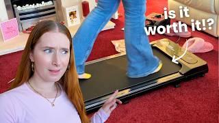 Testing the VIRAL walking pad (journey to get 10k steps a day) 