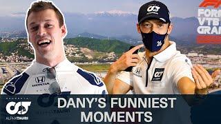 Daniil Kvyat's Funniest Moments | Behind The Scenes!