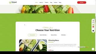 Fitmeal - Organic Food Delivery and Healthy Nutrition WordPress Theme