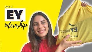 EY Summer Internship Vlog | Day 1