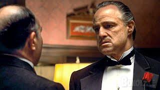 "You don't even think to call me Godfather" | Legendary First Scene | The Godfather | CLIP