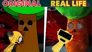 Best TikToks of Incredibox Sprunki: Mr.Tree & Garnold House of Horrors! | Original vs Plush Toys