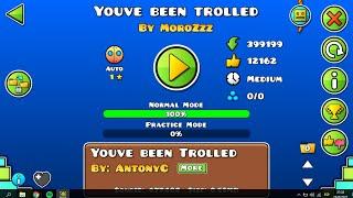 Youve been trolled auto 1 star by moroZzz