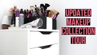 UPDATED MAKEUP COLLECTION 2017 TOUR | Alex Drawers Makeup Organization