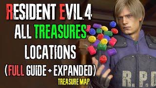 RESIDENT EVIL 4 REMAKE ALL TREASURE LOCATIONS GUIDE