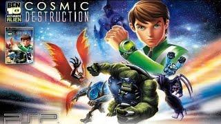 Ben 10 Cosmic Destruction Walkthrough 100% GAMEPLAY PPSSPP (Ps3,X360,Ps4,Ps4,Psp) Ultimate Alien