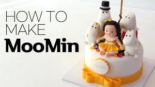 SUJUNG CAKE :: How to make MooMin 무민 캐릭터 케이크 만들기