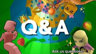 Q&A ask us some questions! (a bit chaotic :D )