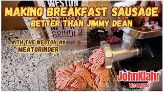 Making Breakfast Sausage better than Jimmy Dean with LEGG's Pork Sausage Seasoning blend 10