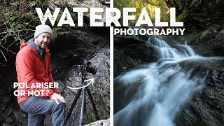 WATERFALL PHOTOGRAPHY - the importance of reflected light