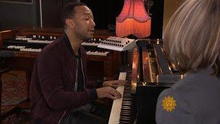 John Legend performs "Amazing Grace"