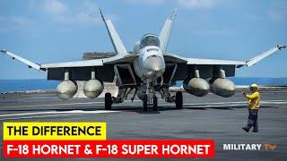 What is the Difference Between F-18 Hornet and  F-18 Super Hornet?